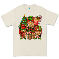 Bone Christmas Elf Truck Premium Tee - BundleAndBundleShop
