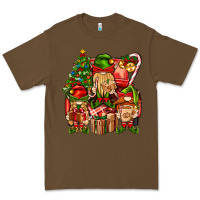Cacao Christmas Elf Truck Premium Tee - BundleAndBundleShop