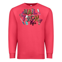 Cardinal Nail Tech Life Premium Sweatshirt - LillyAllenDesigns