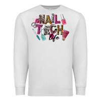 Oatmeal Heather Nail Tech Life Premium Sweatshirt - LillyAllenDesigns