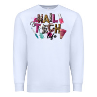 White Nail Tech Life Premium Sweatshirt - LillyAllenDesigns