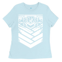 Baby Blue girls' frontline griffin & kryuger Ladies Tee - tuanDangUi