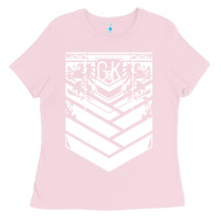 Bubblegum Pink girls' frontline griffin & kryuger Ladies Tee - tuanDangUi