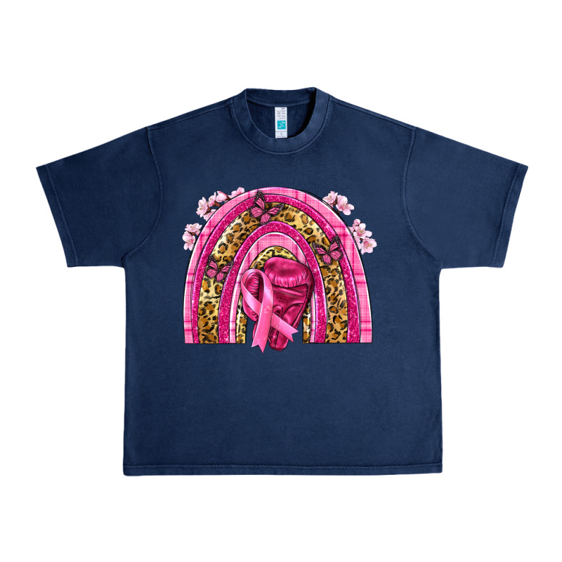 Breast Cancer Rainbow Urban Heavy Tee by NancyCooperArtShop | Teevron