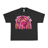 Pigment Black breast cancer rainbow Urban Heavy Tee - NancyCooperArtShop