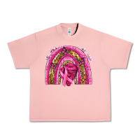 Salmon breast cancer rainbow Urban Heavy Tee - NancyCooperArtShop