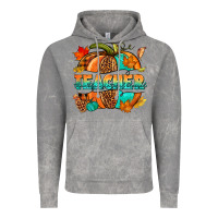 Cloud Rock Teacher pumpkin Vintage Hoodie - NancyCooperArtShop