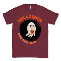 Burgundy Daddy Shark Boo Boo Classic Tee - Bettercallsaul