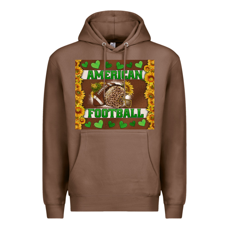 American Football With Sunflower Tumbler Premium Hoodie by BundleAndBundleShop | Teevron