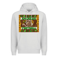 Dove Grey american football with sunflower tumbler Premium Hoodie - BundleAndBundleShop