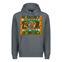 Rock american football with sunflower tumbler Premium Hoodie - BundleAndBundleShop