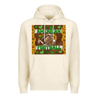 Tofu american football with sunflower tumbler Premium Hoodie - BundleAndBundleShop