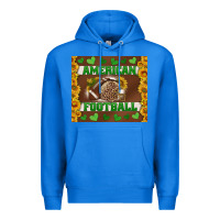 True Royal american football with sunflower tumbler Premium Hoodie - BundleAndBundleShop