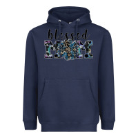 Navy blessed mom Heavyweight Hoodie - SublimationCraftShop