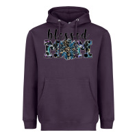 Plum blessed mom Heavyweight Hoodie - SublimationCraftShop