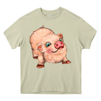 Mossy pig Heavy Core Tee - MaliasSmallBusiness
