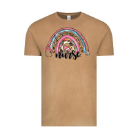 Vintage Camel western nurse rainbow Vintage Tee - RanaPortraitStore