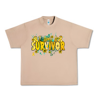 Burro I am a survivor yellow ribbon Urban Heavy Tee - NancyCooperArtShop