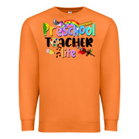 Carrot Preschool Teacher Life Premium Sweatshirt - LillyAllenDesigns