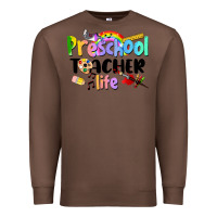 Chestnut Preschool Teacher Life Premium Sweatshirt - LillyAllenDesigns