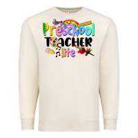 Sandshell Preschool Teacher Life Premium Sweatshirt - LillyAllenDesigns