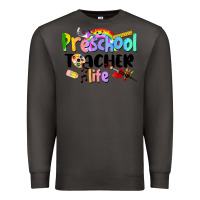Smoke Preschool Teacher Life Premium Sweatshirt - LillyAllenDesigns