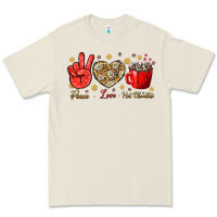 Bone Peace Love Hot Chocolate Premium Tee - BundleAndBundleShop