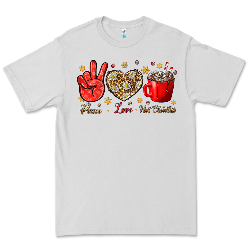 Peace Love Hot Chocolate Premium Tee by BundleAndBundleShop | Teevron