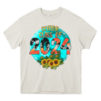 Cream class of 2024 senior Heavy Core Tee - JahusDesignShop