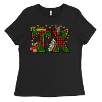 Black Christmas Texas With Deer Ladies Tee - BundleAndBundleShop
