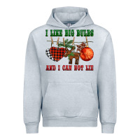 Heather Grey i like big bulbs and i can not lie Urban Hoodie - BarkalooDesign