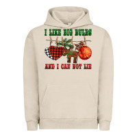 Pigment French Oak i like big bulbs and i can not lie Urban Hoodie - BarkalooDesign