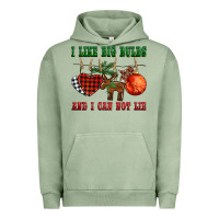 Pigment Oil Green i like big bulbs and i can not lie Urban Hoodie - BarkalooDesign