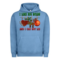 Pigment Pebble Blue i like big bulbs and i can not lie Urban Hoodie - BarkalooDesign