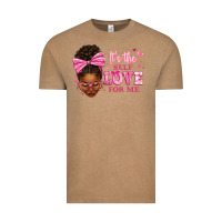 Vintage Coffee it's the self love for me afro woman Vintage Tee - texasbilliewilder