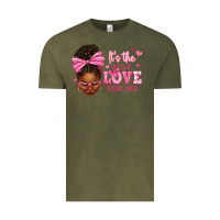 Vintage Olive it's the self love for me afro woman Vintage Tee - texasbilliewilder