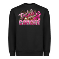 Tackle Cancer Football Heavyweight Sweatshirt | Teevron