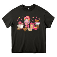 Asphalt mexican pan dulce coffee cups Heavy Core Tee - MaliasSmallBusiness