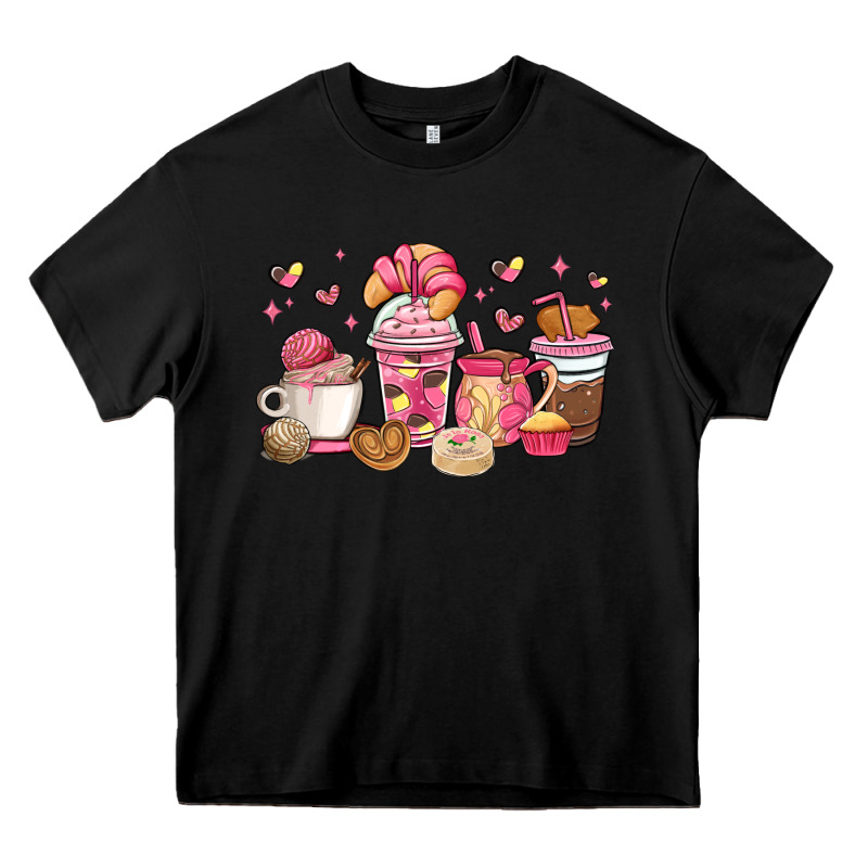 Mexican Pan Dulce Coffee Cups Heavy Core Tee by MaliasSmallBusiness | Teevron