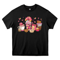 Black mexican pan dulce coffee cups Heavy Core Tee - MaliasSmallBusiness