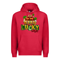 Cardinal St Patricks Lucky One Premium Hoodie - FaDigitalArtStudio