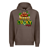 Coffee St Patricks Lucky One Premium Hoodie - FaDigitalArtStudio