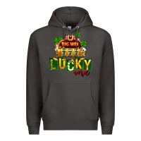 Smoke St Patricks Lucky One Premium Hoodie - FaDigitalArtStudio