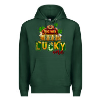 Sports Green St Patricks Lucky One Premium Hoodie - FaDigitalArtStudio