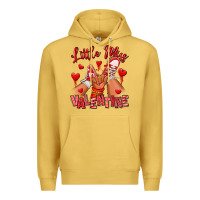 Antique Gold little miss valentine afro kid sneakers Premium Hoodie - RanaPortraitStore