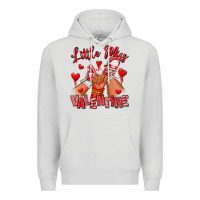 Dove Grey little miss valentine afro kid sneakers Premium Hoodie - RanaPortraitStore