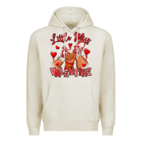 Oatmeal Heather little miss valentine afro kid sneakers Premium Hoodie - RanaPortraitStore