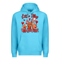 Ocean Blue little miss valentine afro kid sneakers Premium Hoodie - RanaPortraitStore