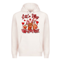 Pale Pink little miss valentine afro kid sneakers Premium Hoodie - RanaPortraitStore