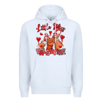 White little miss valentine afro kid sneakers Premium Hoodie - RanaPortraitStore